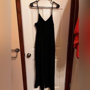 Pinstripe pant romper